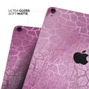 Glamorous Pink Scales - Full Body Skin Decal for the Apple iPad Pro 12.9", 11", 10.5", 9.7", Air or Mini (All Models Available)