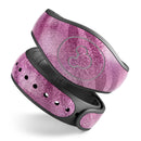 Glamorous Pink Toned Zebra - Decal Skin Wrap Kit for the Disney Magic Band