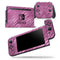 Glamorous Pink Toned Zebra - Skin Wrap Decal for Nintendo Switch Lite Console & Dock - 3DS XL - 2DS - Pro - DSi - Wii - Joy-Con Gaming Controller