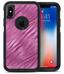 Glamorous Pink Toned Zebra - iPhone X OtterBox Case & Skin Kits
