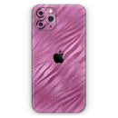 Glamorous Pink Toned Zebra  - Protective Skin Wrap & Decal – Compatible with iPhone SE to iPhone 17 Pro Max (All Models)