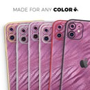 Glamorous Pink Toned Zebra  - Protective Skin Wrap & Decal – Compatible with iPhone SE to iPhone 17 Pro Max (All Models)