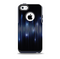 Glowing Blue WaveLengths Skin for the iPhone 5c OtterBox Commuter Case