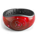 Glowing Bright Red Orbs of Light - Decal Skin Wrap Kit for the Disney Magic Band