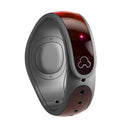 Glowing Bright Red Orbs of Light - Decal Skin Wrap Kit for the Disney Magic Band