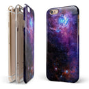 Glowing Deep Space iPhone 6/6s or 6/6s Plus 2-Piece Hybrid INK-Fuzed Case