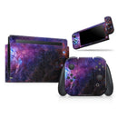 Glowing Deep Space // Skin Decal Wrap Kit for Nintendo Switch Console & Dock, Joy-Cons, Pro Controller, Lite, 3DS XL, 2DS XL, DSi, or Wii - Vinyl Skin Wrap for Nintendo Switch 2, OLED, Lite, Pro Controller, Wii & Classic Handhelds
