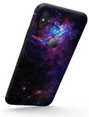 Glowing Deep Space - iPhone X Skin-Kit