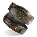 Glowing Gold Universe - Decal Skin Wrap Kit for the Disney Magic Band