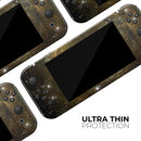 Glowing Gold Universe // Skin Decal Wrap Kit for Nintendo Switch Console & Dock, Joy-Cons, Pro Controller, Lite, 3DS XL, 2DS XL, DSi, or Wii - Vinyl Skin Wrap for Nintendo Switch 2, OLED, Lite, Pro Controller, Wii & Classic Handhelds