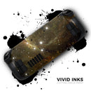 Glowing Gold Universe // Vinyl Skin Wrap for Steam Deck OLED & Steam Deck (LCD) — Soft Matte or Ultra Gloss