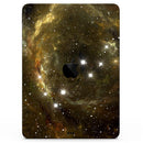Glowing Gold Universe - Full Body Skin Decal for the Apple iPad Pro 12.9", 11", 10.5", 9.7", Air or Mini (All Models Available)