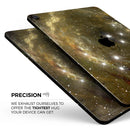 Glowing Gold Universe - Full Body Skin Decal for the Apple iPad Pro 12.9", 11", 10.5", 9.7", Air or Mini (All Models Available)