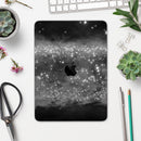 Glowing Grayscale Orbs of Light - Full Body Skin Decal for the Apple iPad Pro 12.9", 11", 10.5", 9.7", Air or Mini (All Models Available)