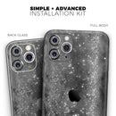 Glowing Grayscale Orbs of Light - Vinyl Skin Wrap for iPhone 17 Pro Max, 17 Pro, 17 Air, 17, 16 & All Models — Soft Matte or Ultra Gloss