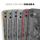 Glowing Grayscale Orbs of Light - Vinyl Skin Wrap for iPhone 17 Pro Max, 17 Pro, 17 Air, 17, 16 & All Models — Soft Matte or Ultra Gloss
