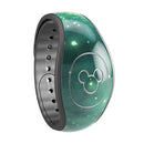 Glowing Green Orbs of Light - Decal Skin Wrap Kit for the Disney Magic Band