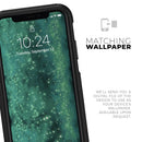 Glowing Green Orbs of Light - Skin Kit for the iPhone OtterBox Cases