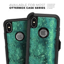 Glowing Green Orbs of Light - Skin Kit for the iPhone OtterBox Cases