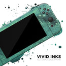 Glowing Green Orbs of Light // Skin Decal Wrap Kit for Nintendo Switch Console & Dock, Joy-Cons, Pro Controller, Lite, 3DS XL, 2DS XL, DSi, or Wii - Vinyl Skin Wrap for Nintendo Switch 2, OLED, Lite, Pro Controller, Wii & Classic Handhelds