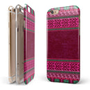 Glowing_Green_Pink_Ethnic_Aztec_Pattern_-_iPhone_6s_-_Gold_-_Clear_Rubber_-_Hybrid_Case_-_Shopify_-_V10.jpg