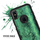 Glowing Green V2 Orbs of Light - Skin Kit for the iPhone OtterBox Cases