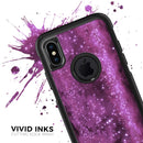 Glowing Hot Pink V2 Orbs of Light - Skin Kit for the iPhone OtterBox Cases