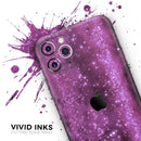 Glowing Hot Pink V2 Orbs of Light  - Protective Skin Wrap & Decal – Compatible with iPhone SE to iPhone 17 Pro Max (All Models)