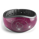 Glowing Pink Nebula - Decal Skin Wrap Kit for the Disney Magic Band