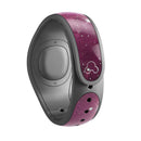 Glowing Pink Nebula - Decal Skin Wrap Kit for the Disney Magic Band