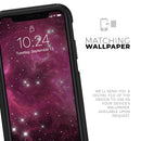 Glowing Pink Nebula - Skin Kit for the iPhone OtterBox Cases