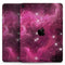 Glowing Pink Nebula - Full Body Skin Decal for the Apple iPad Pro 12.9", 11", 10.5", 9.7", Air or Mini (All Models Available)