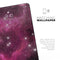 Glowing Pink Nebula - Full Body Skin Decal for the Apple iPad Pro 12.9", 11", 10.5", 9.7", Air or Mini (All Models Available)