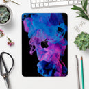 Glowing Pink and Blue CloudSwirl - Full Body Skin Decal for the Apple iPad Pro 12.9", 11", 10.5", 9.7", Air or Mini (All Models Available)