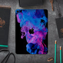 Glowing Pink and Blue CloudSwirl - Full Body Skin Decal for the Apple iPad Pro 12.9", 11", 10.5", 9.7", Air or Mini (All Models Available)
