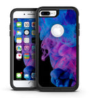 Glowing Pink and Blue CloudSwirl - iPhone 7 or 7 Plus Commuter Case Skin Kit