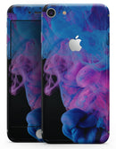 Glowing Pink and Blue CloudSwirl - Skin-kit for the iPhone 8 or 8 Plus
