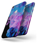 Glowing Pink and Blue CloudSwirl - Skin-kit for the iPhone 8 or 8 Plus