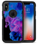 Glowing Pink and Blue CloudSwirl - iPhone X OtterBox Case & Skin Kits