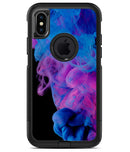 Glowing Pink and Blue CloudSwirl - iPhone X OtterBox Case & Skin Kits