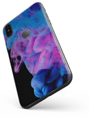 Glowing Pink and Blue CloudSwirl - iPhone X Skin-Kit