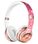 Glowing Pink and Gold Orbs of Light Full-Body Skin Kit for the Beats by Dre Solo 3 Wireless Headphones