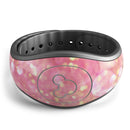 Glowing Pink and Gold Orbs of Light - Decal Skin Wrap Kit for the Disney Magic Band