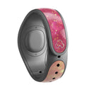 Glowing Pink and Gold Orbs of Light - Decal Skin Wrap Kit for the Disney Magic Band