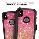Glowing Pink and Gold Orbs of Light - Skin Kit for the iPhone OtterBox Cases