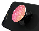Glowing Pink and Gold Orbs of Light - Skin Kit for PopSockets and other Smartphone Extendable Grips & Stands