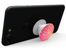 Glowing Pink and Gold Orbs of Light - Skin Kit for PopSockets and other Smartphone Extendable Grips & Stands