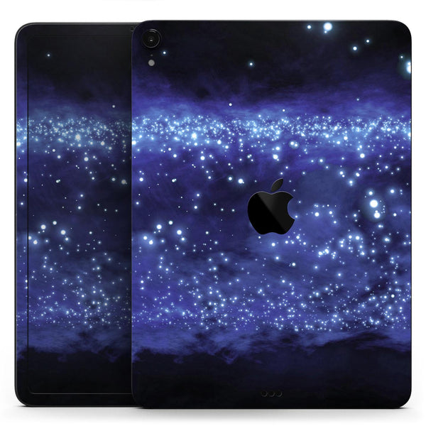 Glowing Purple V2 Orbs of Light - Full Body Skin Decal for the Apple iPad Pro 12.9", 11", 10.5", 9.7", Air or Mini (All Models Available)
