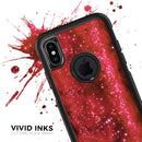 Glowing Red Orbs of Light - Skin Kit for the iPhone OtterBox Cases