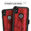 Glowing Red Orbs of Light - Skin Kit for the iPhone OtterBox Cases